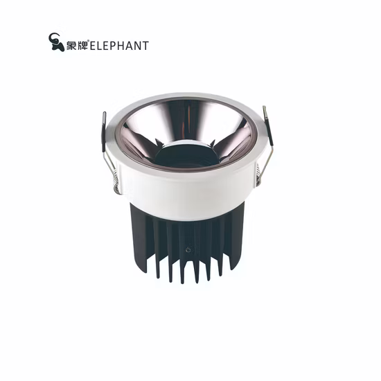 Elephant Ceiling Adjustable Recessed Spotlight Modern Hotel COB 12W LED Downlight