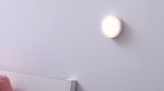300 Lumen Indoor Battery Powered LED Night Sensor Lamp Home Decorative PIR Sensor Ceiling LED Lá Mparas De Gabinete Lighting 80PCS SMD LED Cabinet Light