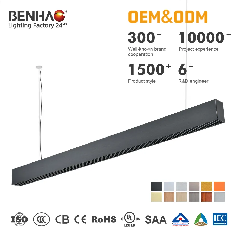 Eco112n 4FT 40W LED ワークショップ天井ランプ IP65 耐候性 LED